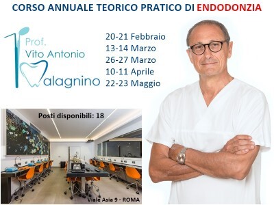 Corso annuale teorico pratico di endodonzia (Prof. V. Malagnino)