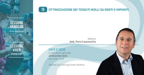 Ottimizzazione dei tessuti molli - dott. Piero Casavecchia