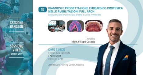 Diagnosi e progettazione chirurgico protesica nelle riabilitazioni full arch