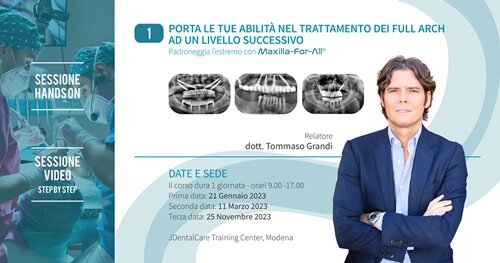 Trattamento dei full arch - Dr. Tommaso Grandi