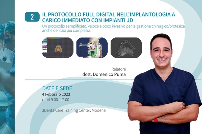 Protocollo full digital in implantologia - dott. Puma
