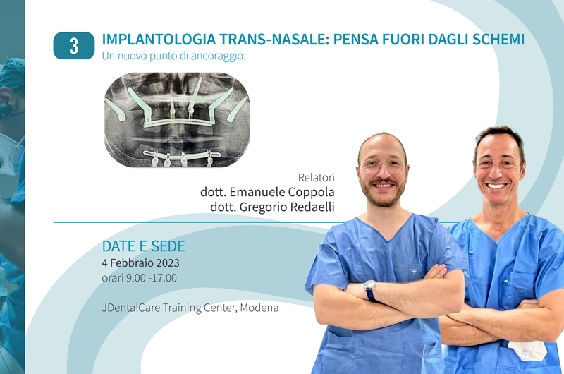 Implantologia trans-nasale. Dott. Coppola e Redaelli