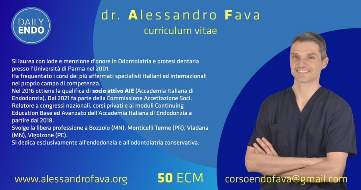 Dott. Fava Alessandro: Curriculum vitae