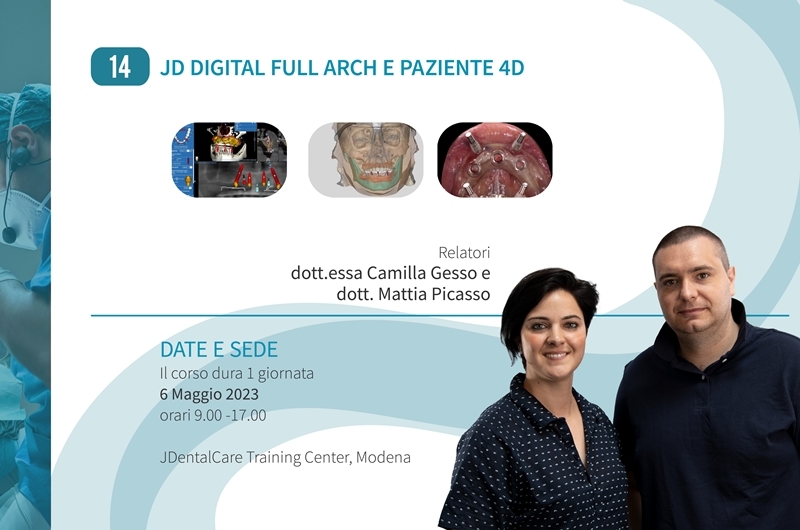 JD Digital full arch - dott.ssa Camilla Gesso e dott. Mattia Picasso