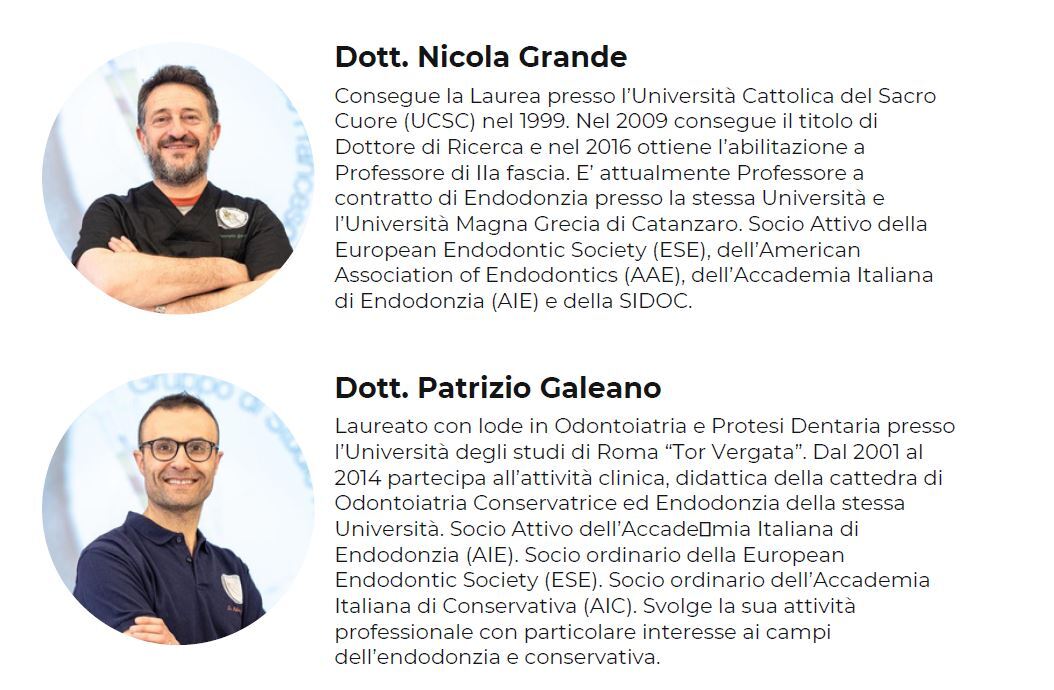 Corso Endodonzia - Odontoiatria Italia Group