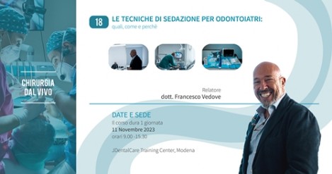 Tecniche di sedazione per odontoiatri - dott. Francesco Vedove